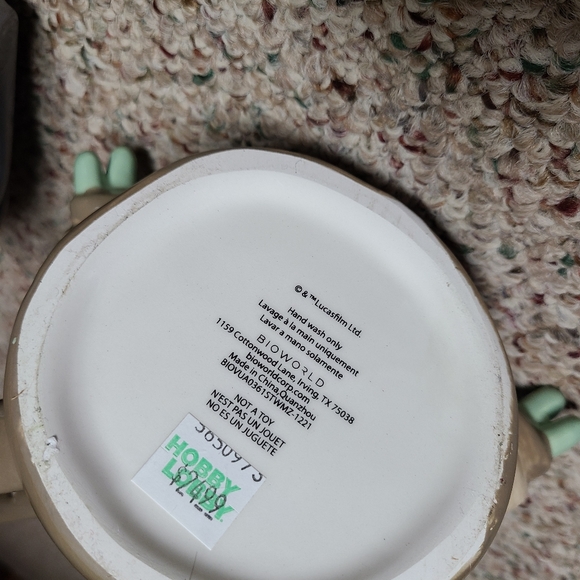 Set of Mandalorian & Baby Yoda Ceramic mugs Star Wars Disney Grogu the… - Picture 7 of 9